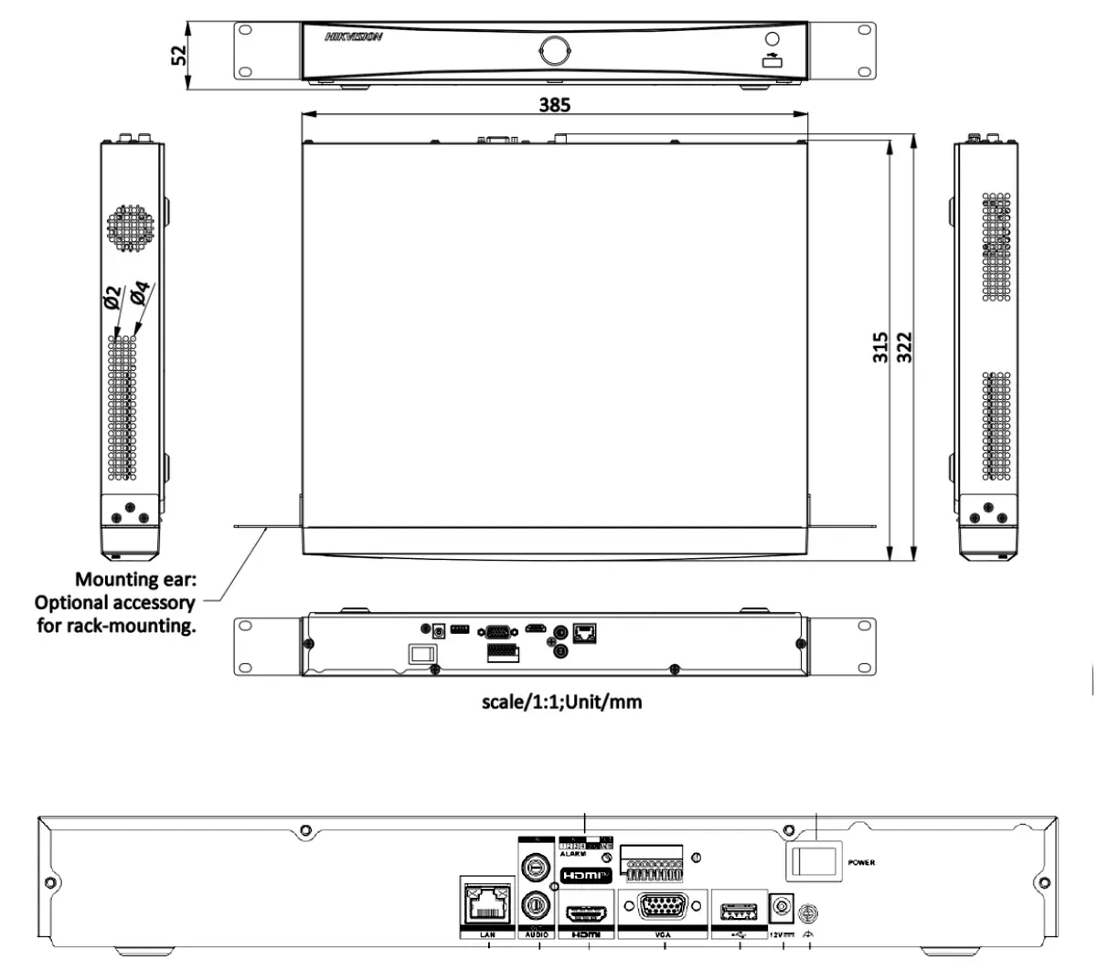 Hikvision DS-7616NXI-K2
